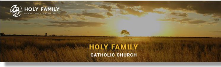 Holy Family sm banner