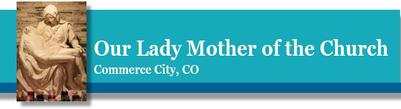 Our Lady Mother of Church sm banner