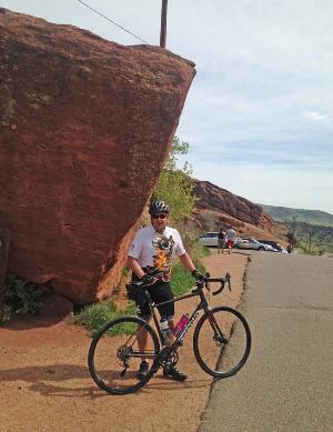 TRAINING RIDE AT RED ROCKS