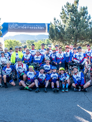 Samaritan Cycling - Starting Line Ride the Rockies - Durango 2021