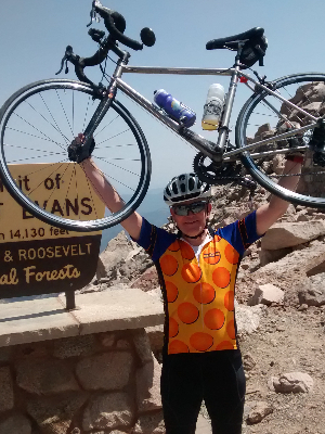 As close as you can get to God on two wheels.
