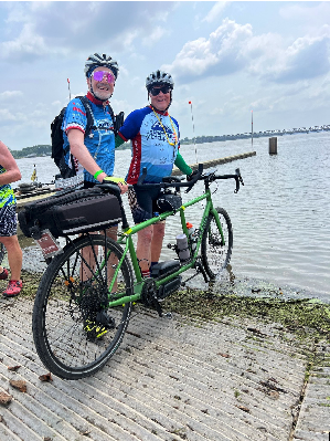 RAGBRAI Finish Line 2024